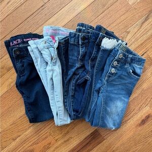 Assorted Kids Denim Jeans Set